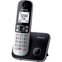 Refurbished Dect/Gap Panasonic KX-TG6851GRB  with Large White and Speaker Phone Black