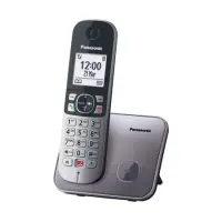 Refurbished Dect/Gap Panasonic KX-TG6851GRM with Large White and Speaker Phone Grey