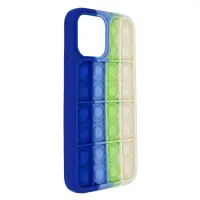 TPU Case Ancus TPU Pop It for Apple iPhone 13 Pro Max Blue Light Blue Green White