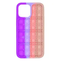 TPU Case Ancus TPU Pop It for Apple iPhone 13 Pro Max Purple Lilac Pink Beige