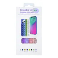 TPU Case Ancus TPU Pop It for Apple iPhone 13/iPhone 14 Purple Lilac Pink Beige