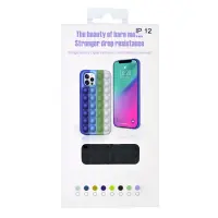 TPU Case Ancus TPU Pop It for Apple iPhone 12 / 12 Pro Black