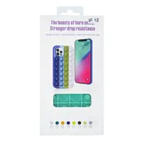 TPU Case Ancus TPU Pop It for Apple iPhone 12 / 12 Pro Turquoise