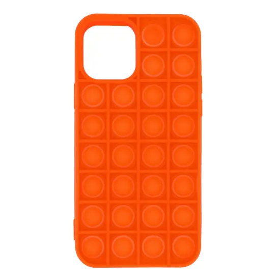 TPU Case Ancus TPU Pop It for Apple iPhone 12 / 12 Pro Orange