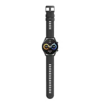 Smartwatch Maxcom FW54 Iron IP68 360mAh με 1.3” IPS Black Silicon Band