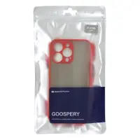 Case Goospery  Camera Protect Peach Garden Bumper for Apple iPhone 13 Pro Red