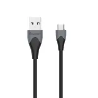 Energizer Bicolor 2.4A Micro-Usb 1.2m Connection Cable Black