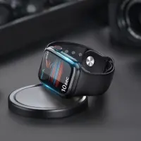 Tempered Glass Hoco A29 0.33mm 9H 3D Hot bending 44mm for iWatch Series4/5/6/SE Black