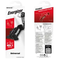 Energizer CKB 4 "-6.5" Car Air Duct Holder Black