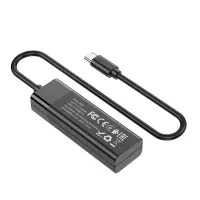 Hub USB-C Hoco HB25 4 in 1 Easy display USB-C to USB3.0 χ 1 and USB2.0 x 3 Black