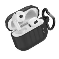 Hoco WB22 Glory Series Silicone Protective Case Black for AirPods 2021 (3rd generation) with Hook