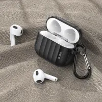 Hoco WB22 Glory Series Silicone Protective Case Black for AirPods 2021 (3rd generation) with Hook