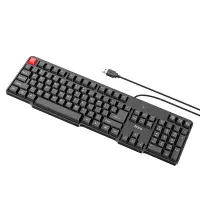 Hoco GM16 Business Wired Keyboard and Mouse 104 Keys Black