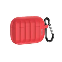 Hoco WB22 Glory Series Silicone Protective Case Red for AirPods 2021 (3rd generation) with Hook