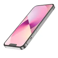 Tempered Glass Hoco A31 3D Full Screen Protection 0.4mm for Apple iPhone 13 Pro Max/ iPhone 14 Plus Black