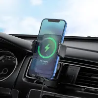 Hoco CA84 Avangard Smart Wireless Charging Car Hoco S35 Smart Alignment Car Holder 5W - 15W 4.5'' to 6.7''