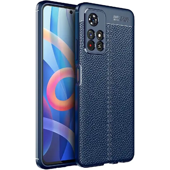 Case Ancus AutoFocus Shock Proof for Xiaomi Redmi Note 11T 5G Note 11s 5G Poco M4 Pro 5G Blue