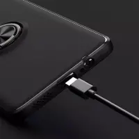 Case Ancus AutoFocus Shock Proof with Ring Holder for Xiaomi Redmi Note 11T 5G  Note 11s 5G  Poco M4 Pro 5G Black