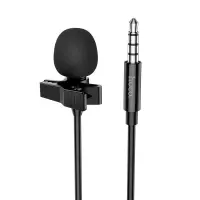 Microphone Hoco L14 Lavalier with cable 3,5mm 2m