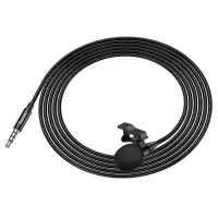 Microphone Hoco L14 Lavalier with cable 3,5mm 2m