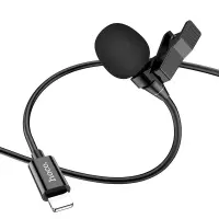 Microphone Hoco L14 Lavalier with cable Lightning 2m