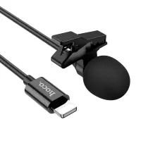 Microphone Hoco L14 Lavalier with cable Lightning 2m