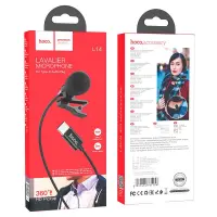 Microphone Hoco L14 Lavalier with cable USB-C 2m