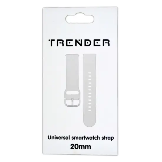 Spare Strap Trender TR-SP20WH Sport 20mm White