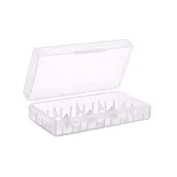 Efest H2 Battery Storage Box for storing up to 2 batteries 18650 White