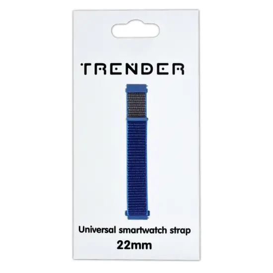 Spare Strap Trender TR-NY22BL Nylon 22mm Blue