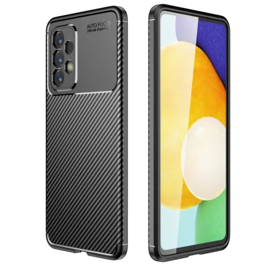 Case Ancus AutoFocus Carbon Fiber για msung SM-A336B Galaxy A33 5G Black