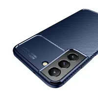 Case Ancus AutoFocus Carbon Fiber για Samsung SM-S901 Galaxy S22 5G Blue