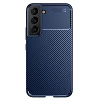 Case Ancus AutoFocus Carbon Fiber για Samsung SM-S906 Galaxy S22+ 5G Blue