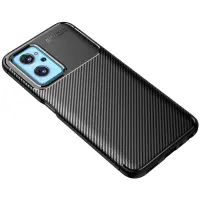 Case Ancus AutoFocus Carbon Fiber για Realme 9i Black