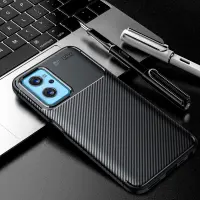 Case Ancus AutoFocus Carbon Fiber για Realme 9i Black