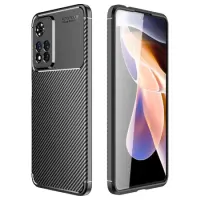 Case Ancus AutoFocus Carbon Fiber για Xiaomi Poco X4 Black