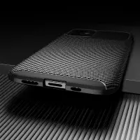 Case Ancus AutoFocus Carbon Fiber για Apple iPhone 12 Mini Black