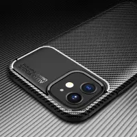 Case Ancus AutoFocus Carbon Fiber για Apple iPhone 12 Mini Black