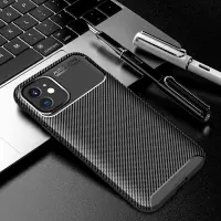 Case Ancus AutoFocus Carbon Fiber για Apple iPhone 12 Mini Black