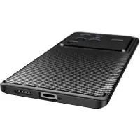 Case Ancus AutoFocus Carbon Fiber για Vivo X80 Black