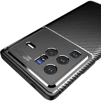 Case Ancus AutoFocus Carbon Fiber για Vivo X80 Black