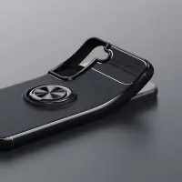 Case Ancus Autofocus Shockproof with Ring Holder για Samsung SM-S901 Galaxy S22 5G Black