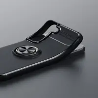 Case Ancus Autofocus Shockproof with Ring Holder για Samsung SM-S906 Galaxy S22+ 5G Black