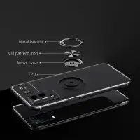 Case Ancus AutoFocus Shock Proof with Ring Holder for Realme 8 / 8 Pro Black