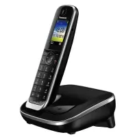 Panasonic KX-TGJ310GRB Cordless Digital Telephone Black with Colourful Display with Power Back-Up Operation and Baby Monitor