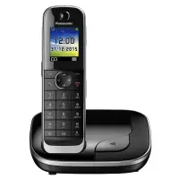 Panasonic KX-TGJ310GRB Cordless Digital Telephone Black with Colourful Display with Power Back-Up Operation and Baby Monitor