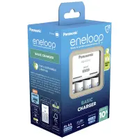 Battery Charger Panasonic Eneloop BQ-CC51  for AA/AAA with 4 AA batteries 2000mAh BK-3MCDE