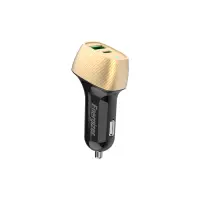 Car Charger Energizer D38BG PD, QC, USB-C/USB-A 38W/4A Black - Gold