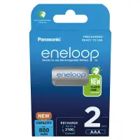 Rechargeable Battery Panasonic Eneloop BK-4MCDE/2BE 800 mAh size AAA Ni-MH 1.2V Τεμ. 2