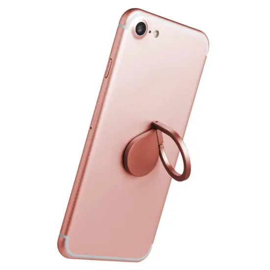 Mobile Phone Holder Ring Celly Ring Holder for Smartphones Gold